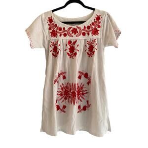 Sensi Studio Embroidered Dress Size S